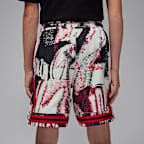 Jordan Sport Big Kids' Dri-FIT Printed Woven Diamond Shorts