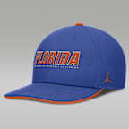 Gorra universitaria marca Jordan Dri-FIT ajustable para hombre Florida On-Field Club