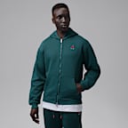 Sudadera con gorro de cierre completo para hombre Jordan Brooklyn