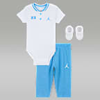 Jordan Baby Jersey Henley 3-Piece Set