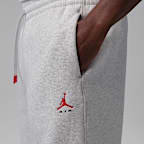 Jordan Brooklyn Men's Statement Fleece Open-Hem Trousers