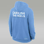 North Carolina Sideline Men's Jordan Brand Dri-FIT College Full-Zip Hoodie
