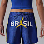 ジョーダン ブルックリン ウィメンズ ニット ブラジル ショートパンツ