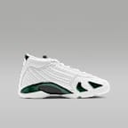 Tenis para niños grandes Air Jordan 14 Retro "Forest Green"