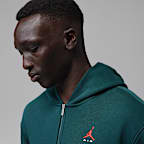 Sudadera con gorro de cierre completo para hombre Jordan Brooklyn