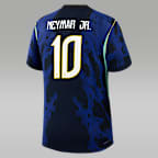 Neymar Jr. Brazil 2026 Match Away Men's Jordan Aero-FIT Soccer Authentic Jersey