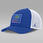 Florida On-Field Rise Engineered Men's Jordan Brand College Trucker Adjustable Hat - Royal