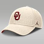 Oklahoma Primetime Rise Men's Jordan Brand Dri-FIT College Trucker Adjustable Hat