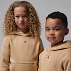 Tvådelat set Jordan Brooklyn Fleece med huvtröja för barn