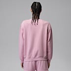 Sudadera de cuello redondo de French Terry para mujer Jordan Brooklyn Fleece