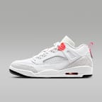 Blanco/Gris vasto/Negro/Carmesí brillante