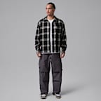 조던 플라이트 남성 플란넬 셔츠