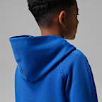 Sudadera con gorro sin cierre para niños talla grande Jordan Brooklyn Fleece
