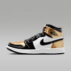 Black/White/Metallic Gold