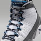 Air Jordan 9 Retro "Flint Grey and French Blue" Big Kids' Shoes