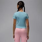 Playera Etched Wood para niños talla grande Jordan