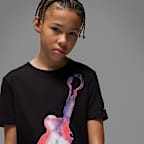 Playera Jumpman para alberca para niños talla grande Jordan