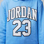 Sudadera con gorro para niños de preescolar Jordan Fleece Pullover Hoodie
