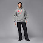 Pánská flísová mikina Jordan Paříž s kapucí