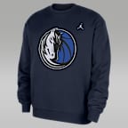 Dallas Mavericks Statement Essentials Men's Jordan NBA Fleece Crew-Neck Sweatshirt