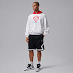 Sudadera con gorro sin cierre de tejido Fleece para hombre Jordan Brooklyn