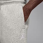 Jordan Brooklyn Fleece Men's Oversized Open-Hem Trousers