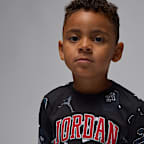 Conjunto de jersey de manga larga y pants 23 infantil Jordan