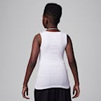 Camiseta de tirantes para niños talla grande Jordan Flight Base (2 piezas)