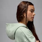 Sudadera con gorro sin cierre para mujer Jordan Brooklyn Fleece