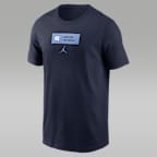 Playera universitaria Nike para hombre North Carolina Primetime Seasonal - Azul marino