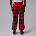 Pants de tejido Fleece cepillado con puños para hombre Jordan Brooklyn