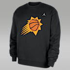 Phoenix Suns Statement Essentials Men's Jordan NBA Fleece Crew-Neck Sweatshirt