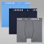 Jordan Dri-FIT Big Kids' Flight Poly Boxer Briefs (3-Pack)