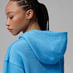 Sudadera con gorro de tejido Fleece Dri-FIT para mujer Jordan Sport Crossover