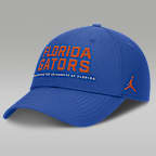 Gorra universitaria marca Jordan Dri-FIT ajustable para hombre Florida On-Field Club Gameday