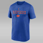 Playera universitaria marca Jordan Dri-FIT para hombre Florida Sideline Legend - Royal