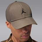 Gorra con estructura con Jumpman metálico Jordan Rise