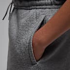 Jordan Pantalons curts de teixit Fleece Baseline - Nen/a