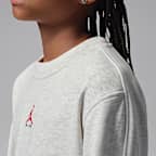 Jordan Big Kids' Brooklyn French Terry Crew