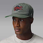 Vintage Lichen/Kelly Green/White