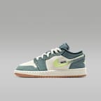 Tenis para niños grandes Air Jordan 1 Low SE