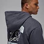Jordan MVP x Howard University Men's Fleece Pullover Hoodie