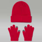 Conjunto de gorro y guantes 23 para niños talla grande Jordan