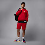 Sudadera con gorro sin cierre Jordan Jumpman de tejido Fleece para hombre