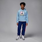 Felpa pullover con cappuccio Baseline in fleece Jordan Essentials – Ragazzo/a