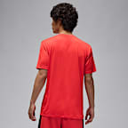 日本 プラクティス メンズ ジョーダン バスケットボール Tシャツ