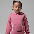 Conjunto de 2 piezas de sudadera con gorro sin cierre infantil Jordan She's An All Star