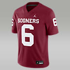 Oklahoma Sooners Men's Nike Dri-FIT College Game Jersey - Crimson