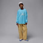 Jersey de manga larga Dri-FIT para niños talla grande Jordan Mountainside