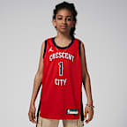 Zion Williamson New Orleans Pelicans 2023/24 Statement Edition Older Kids' Jordan Dri-FIT NBA Swingman Jersey